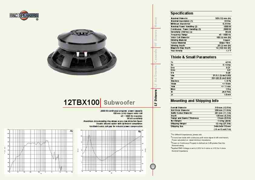 B&C; Speakers Speaker 12TBX100-page_pdf